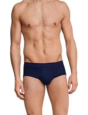 Schiesser Sportslip Marineblauw Original Feinripp - thumbnail