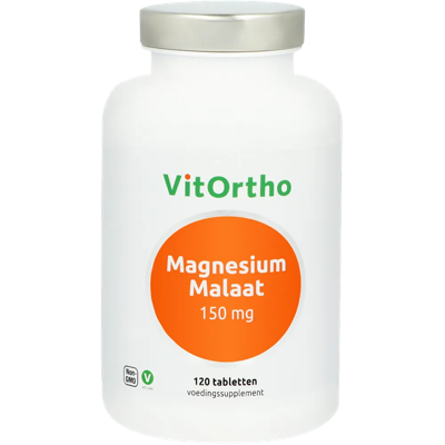 Vitortho Magnesium Malaat 150mg Tabletten