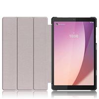 Lunso - Lenovo Tab M8 Gen 4 (8 inch) - Tri-Fold Bookcase hoes - Donkerblauw - thumbnail