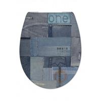 Toiletzitting Cedo Jeans Softclose Blauw Cedo - thumbnail