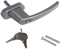 Olympia 5986 Afsluitbare raamhandgreep Zilver - thumbnail