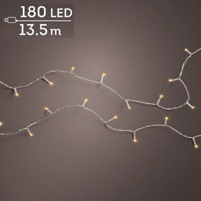 Basic LED rice lights transparant 180 klassiek warm