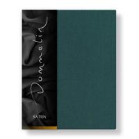 Dommelin Dommelin Laken Uni Satijn 300TC 536 Antiekgroen 160x270 cm - thumbnail