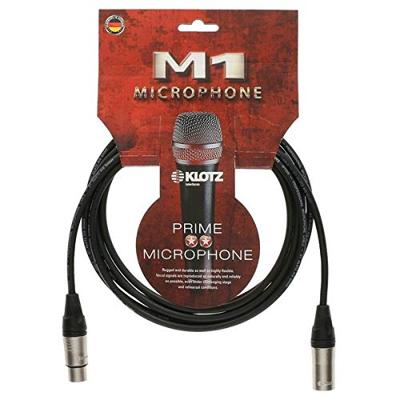 Klotz M1K1FM0100 XLR 3P - XLR 3P microfoonkabel 1 meter
