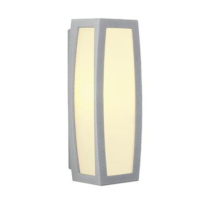 Wandlamp MERIDIAN BOX zilvergrijs 1xE27