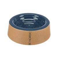 Voerbak voor honden Trixie BE NORDIC Beige Donkerblauw 200 ml 16 cm - thumbnail