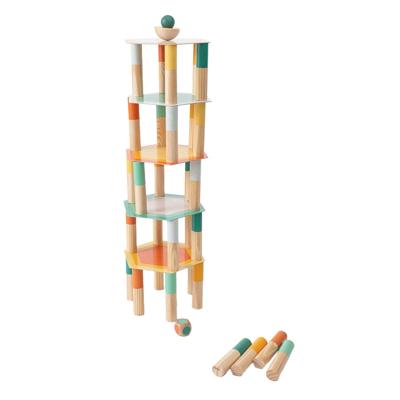 BS Toys mega houten balansspel, 38dlg. BS Toys mega houten balansspel, 38dlg.