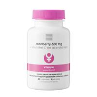 HEMA Cranberry 600 mg+ vitamine C en acerola kers - 60 stuks - thumbnail