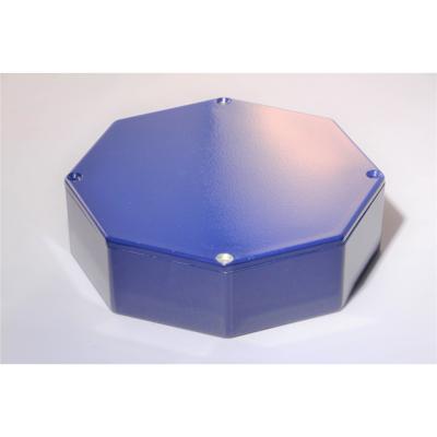 Hammond Electronics 1590STPCCB Universele behuizing 132.78 x 132.78 x 39.2 Aluminium spuitgietwerk Kobalt-blauw 1 stuk(s)