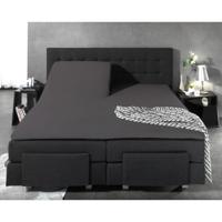 Dreamhouse Splittopper Katoen Hoeslaken Antraciet 160 x 220 cm - thumbnail