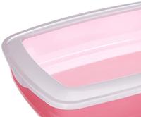 TRIXIE KATTENBAK MIO MET RAND ASSORTI 43X32X12 CM 3 ST - thumbnail