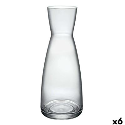Bormioli Rocco Karaffen Ypsilon - Transparant - 1 liter - 6 stuks