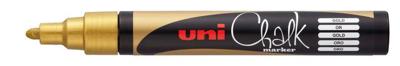 Krijtstift uni-ball rond 1.8-2.5mm goud | 6 stuks