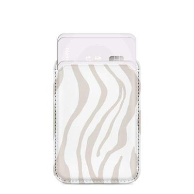 MIO Sandy Zebra Magsafe Compatible Card Holder