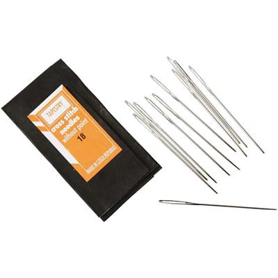 Creativ Company Borduurnaalden met botte punt, 5cm, 25st. - thumbnail