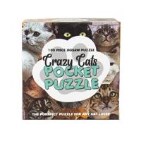 Gift Republic Pocket Puzzles - Gekke Katten - thumbnail