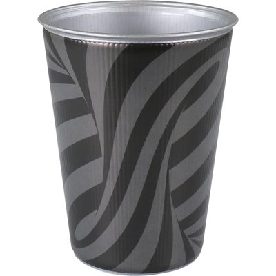 Depa | Zero waste beker | Swirl | PP | reusable | 430ml | antraciet | 20 stuks