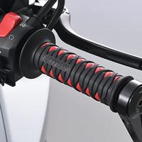 DAYTONA handvat "katana" rubber grip katan sw/rt 125 open - thumbnail