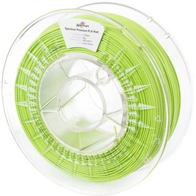 Spectrum Filaments 80241 PLA MATT Filament PLA mat Mat 1.75 mm 1000 g Lime Green, Groen (mat) 1 stuk(s)