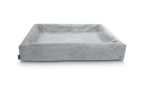 BIA BED RIB HOES HONDENMAND GRIJS BIA-6 100X80X15 CM - thumbnail