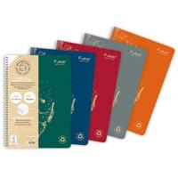 Clairefontaine FOREVER spiraalschrift, gerecycleerd, A4, 90g, 120 bladzijden, geruit 5 mm, groen - thumbnail
