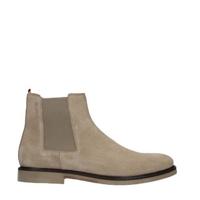 Manfield suède chelsea boots beige - thumbnail