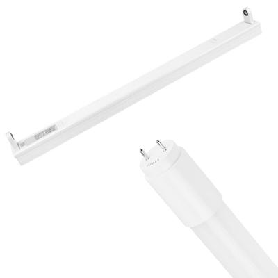 LED TL Armatuur met T8 Buis - Aigi Dybolo - 60cm Enkel - 9W - Helder/Koud Wit 6500K - IP20