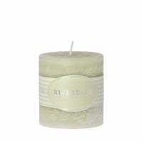 Riverdale Geurkaars Pillar pistache 7,5x7,5cm - thumbnail