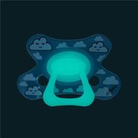 Difrax Fopspeen Dental +12m Nacht - thumbnail