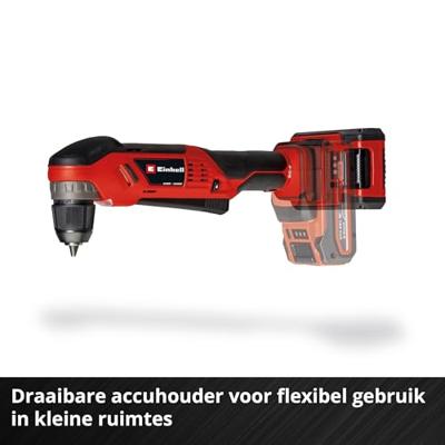 Einhell TE-AD 18 Li Haakse boormachine 18 V 1 snelheid Zonder accu, Zonder lader