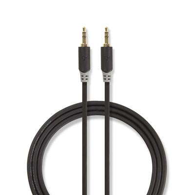 Stereo audiokabel 3,5 mm male - male 2,0 m Antraciet [CABW22000AT20]