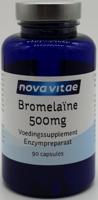 Nova Vitae Bromelaine 500mg Capsules - thumbnail