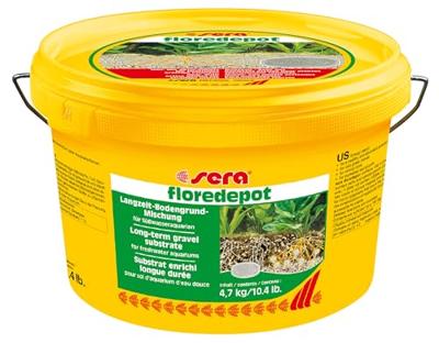Sera Floredepot 4,7 kg - Voedingsrijke Aquariumplanten Voedingsbodem voor Gezonde Groei