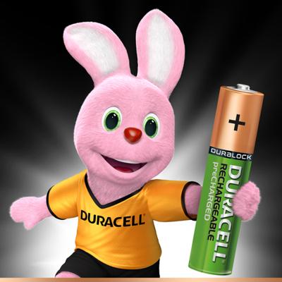 Duracell Stay Charged oplaadbare batterijen AAA (4 stuks) - thumbnail