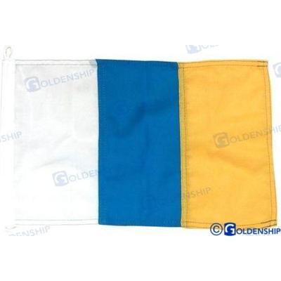 Bandera autonómica GS73356 - BANDERA CANARIAS 20X30