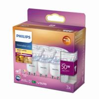 Philips Led Lamp GU10 3,8 W 345 Lumen Reflector 3 Stuks - thumbnail