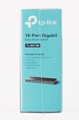 TP-Link TL-SG116E Switch Zwart - thumbnail