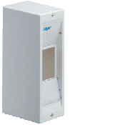 Hager GD102E ledige verdeler 1-rij 2 modules - thumbnail