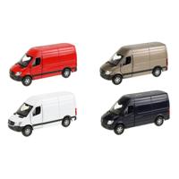 Welly mercedes-benz sprinter panel bus modelauto - 1:34 - thumbnail
