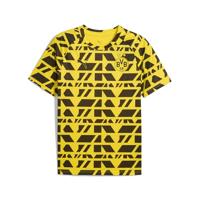 PUMA Borussia Dortmund Pre-Match Trainingsshirt 2025-2026 Geel Zwart - thumbnail