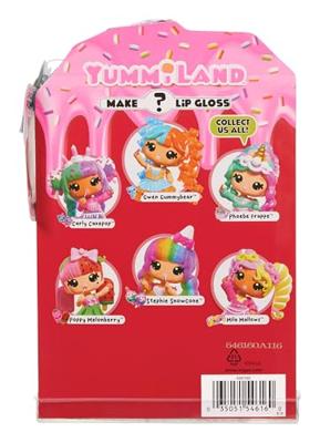 Yummiland Lip Gloss Doll - Kleurveranderingscombo - Klaproos Meloenbes