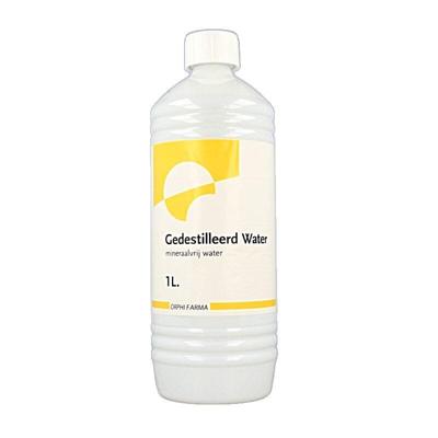 Gedestilleerd water 1 Liter