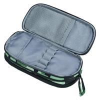 Baagl Student Etui Groen 3-ritsen - thumbnail