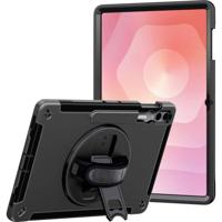 JT Berlin Rugged Kickstand & Handstrap Zwart Tabletcover - thumbnail