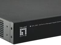 LevelOne GTL-2661 - Switch - 24 x 10/100/1000 + 2 x 10 Gigabit GTL-2661 - thumbnail