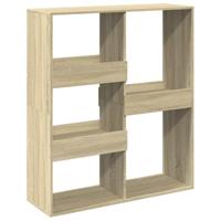 Kamerscherm 100x33x115 cm bewerkt hout sonoma eikenkleurig - thumbnail