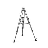 Manfrotto MVK504XTWINMC Carbon Twin Leg mid-spreader tripod + 504X video head - thumbnail