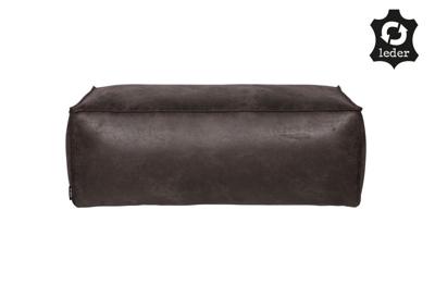 WOOOD Poef 'Rodeo' zwart