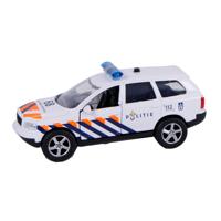 2-Play die-cast pull back politie nl licht en geluid - thumbnail