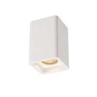 SLV 148004 Plastra Plafondlamp Halogeen, Spaarlamp, LED GU10 35 W Wit - thumbnail